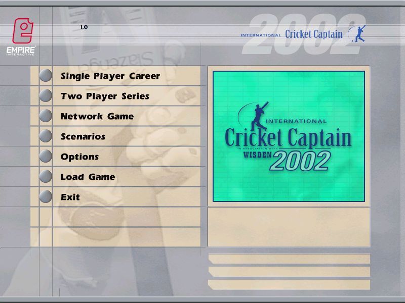 International Cricket Captain 2002 screenshot 3 for Playstation